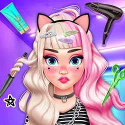 Elsa'nın E-Girl Saçları